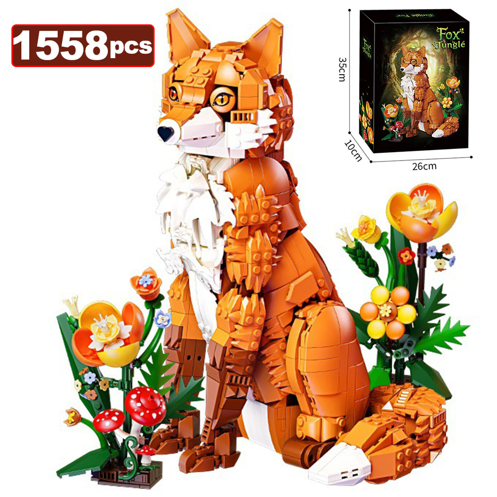 Lego Set Creator - Набор строительных блоков MOC «Лиса из