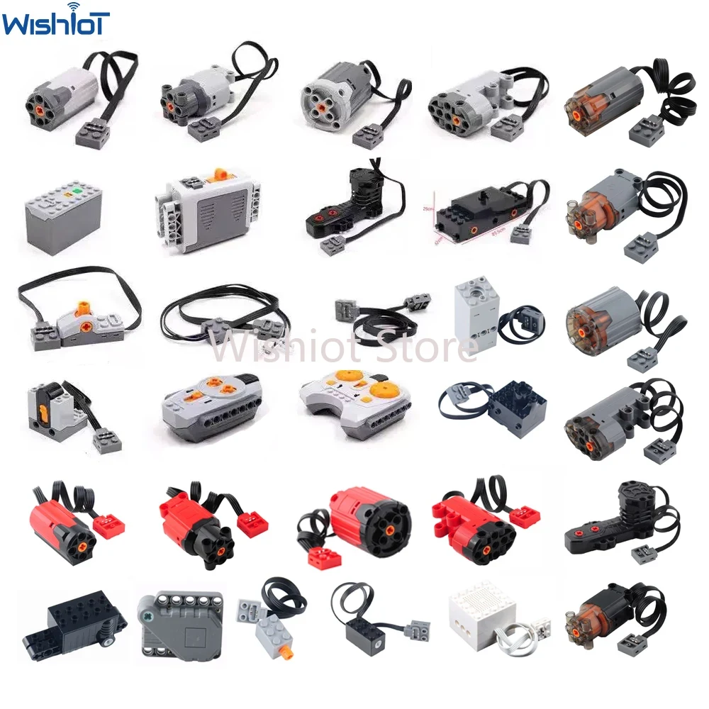 Lego Set Technic - Мощность функции Обновление двигателя Технические детали