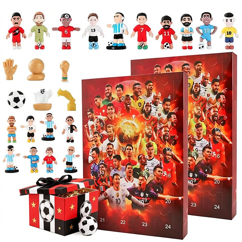 Advent Calendar Gift - Футбольный адвент-календарь на 24 дня, спортивный