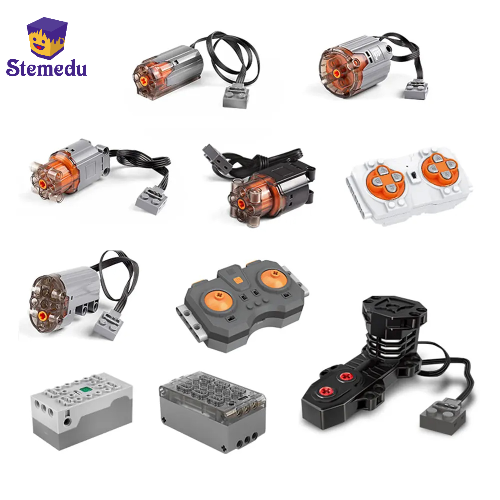 Lego Set Technic - Батарейный блок с сервоприводом и пультом