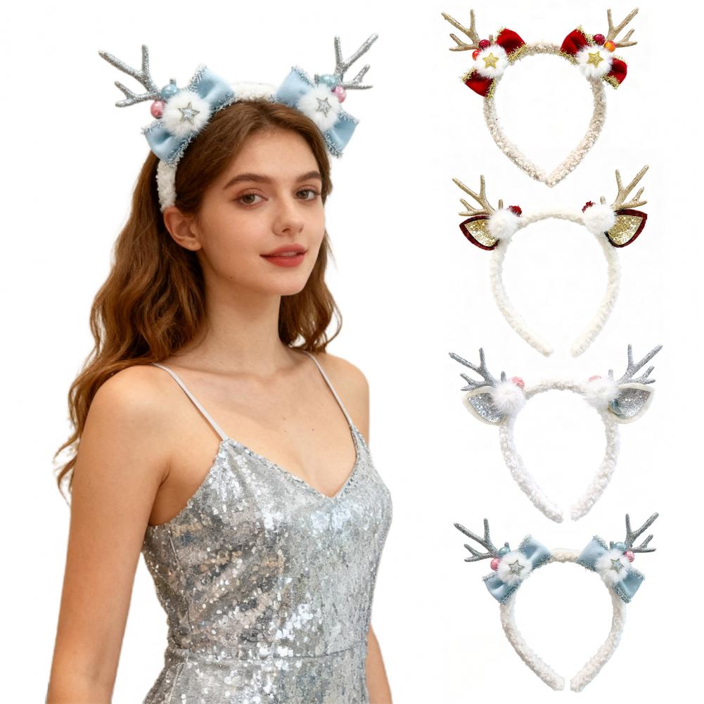 Рождественская повязка на голо – обзор и цена Reindeer Antlers Headband