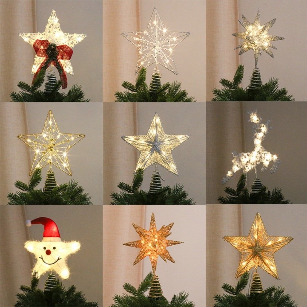 3D блестящая звезда, топпер дл – обзор и цена Star Tree Topper