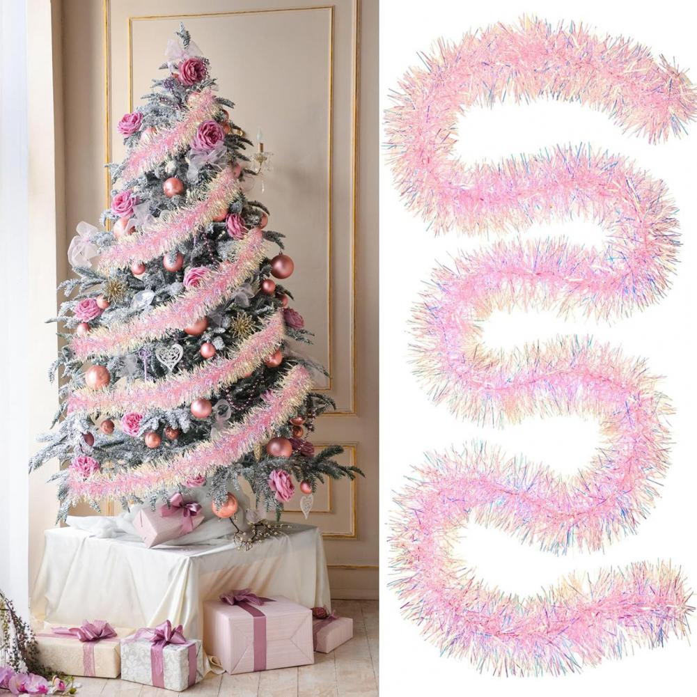 Плюшевая новогодняя елочная ги – обзор и цена Tinsel Garland Decoration