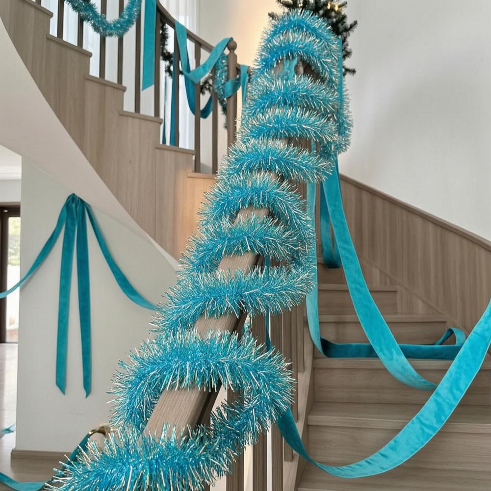 Плюшевая новогодняя елочная ги – обзор и цена Tinsel Garland Decoration