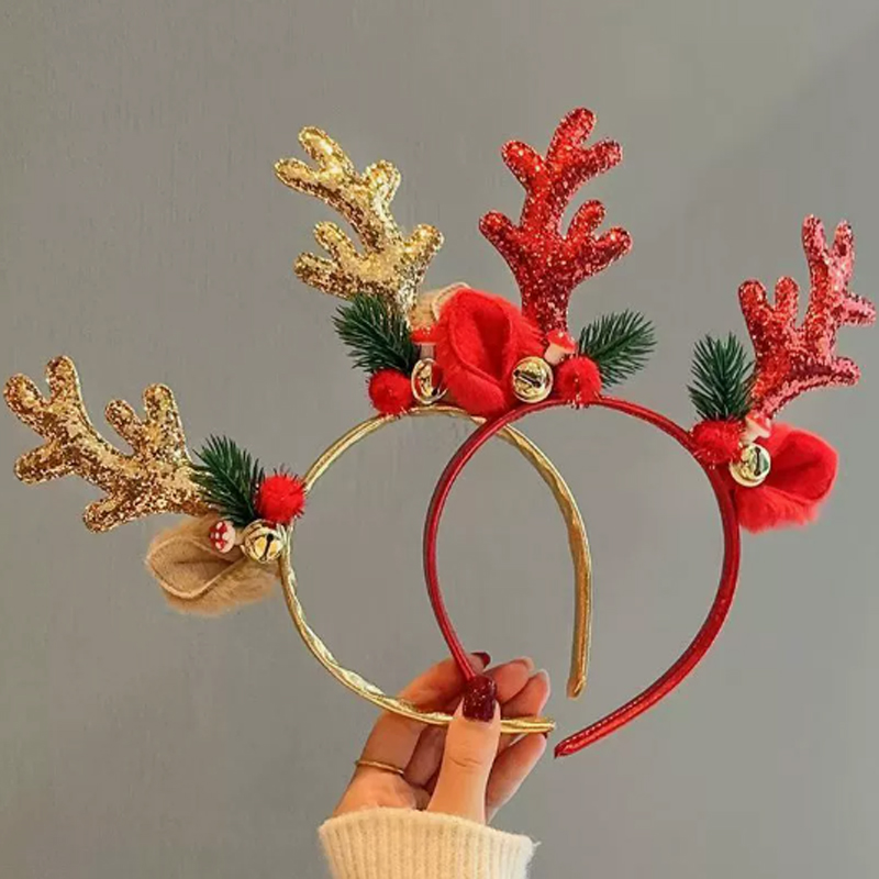 Рождественский блестящий ободо – обзор и цена Reindeer Antlers Headband