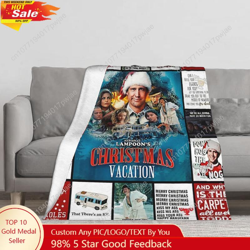 Одеяло для рождественских кани – обзор и цена Christmas Throw Blanket