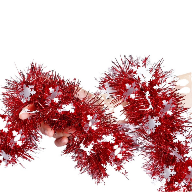 1 шт., рождественская мишура,  – обзор и цена Tinsel Garland Decoration