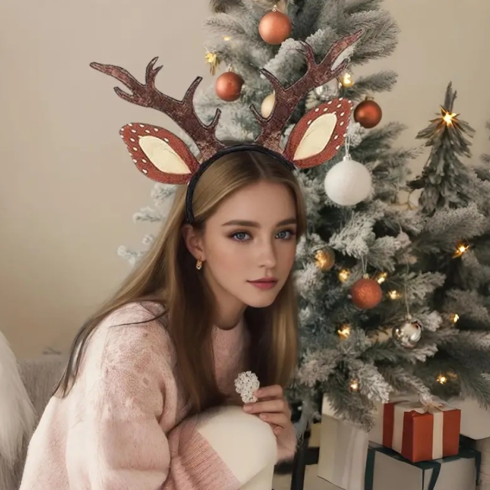 Декоративный рождественский об – обзор и цена Reindeer Antlers Headband