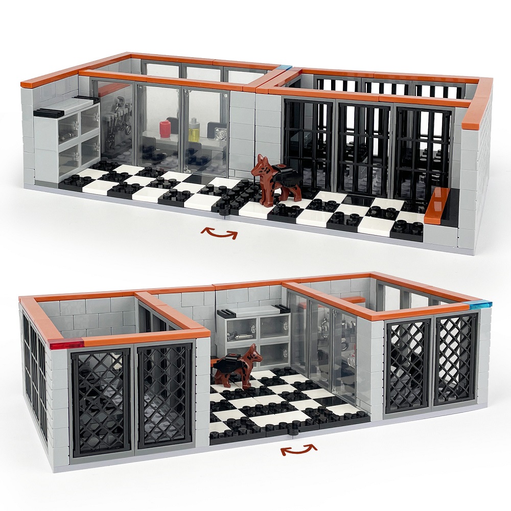 302 шт., тюремный городской по – обзор и цена Lego Set Creator
