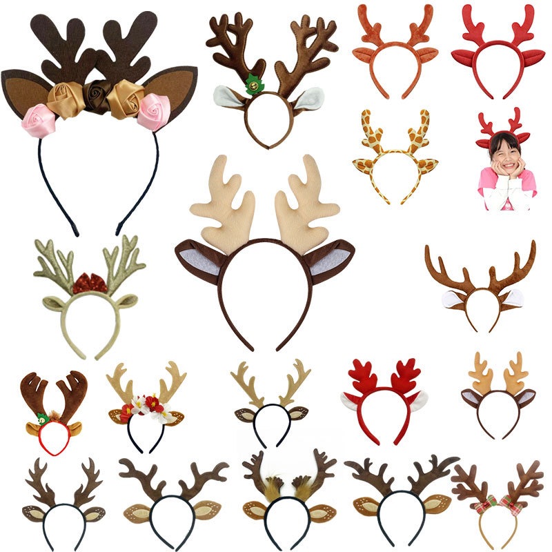 Комплект костюма оленя, юбка-п – обзор и цена Reindeer Antlers Headband