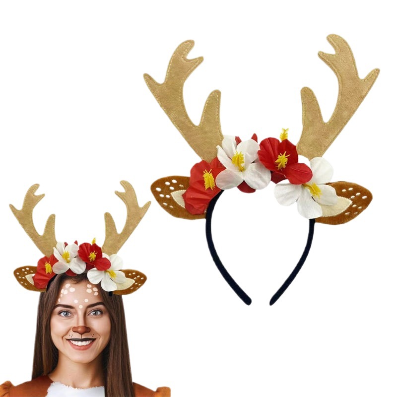 Комплект костюма оленя, юбка-п – обзор и цена Reindeer Antlers Headband