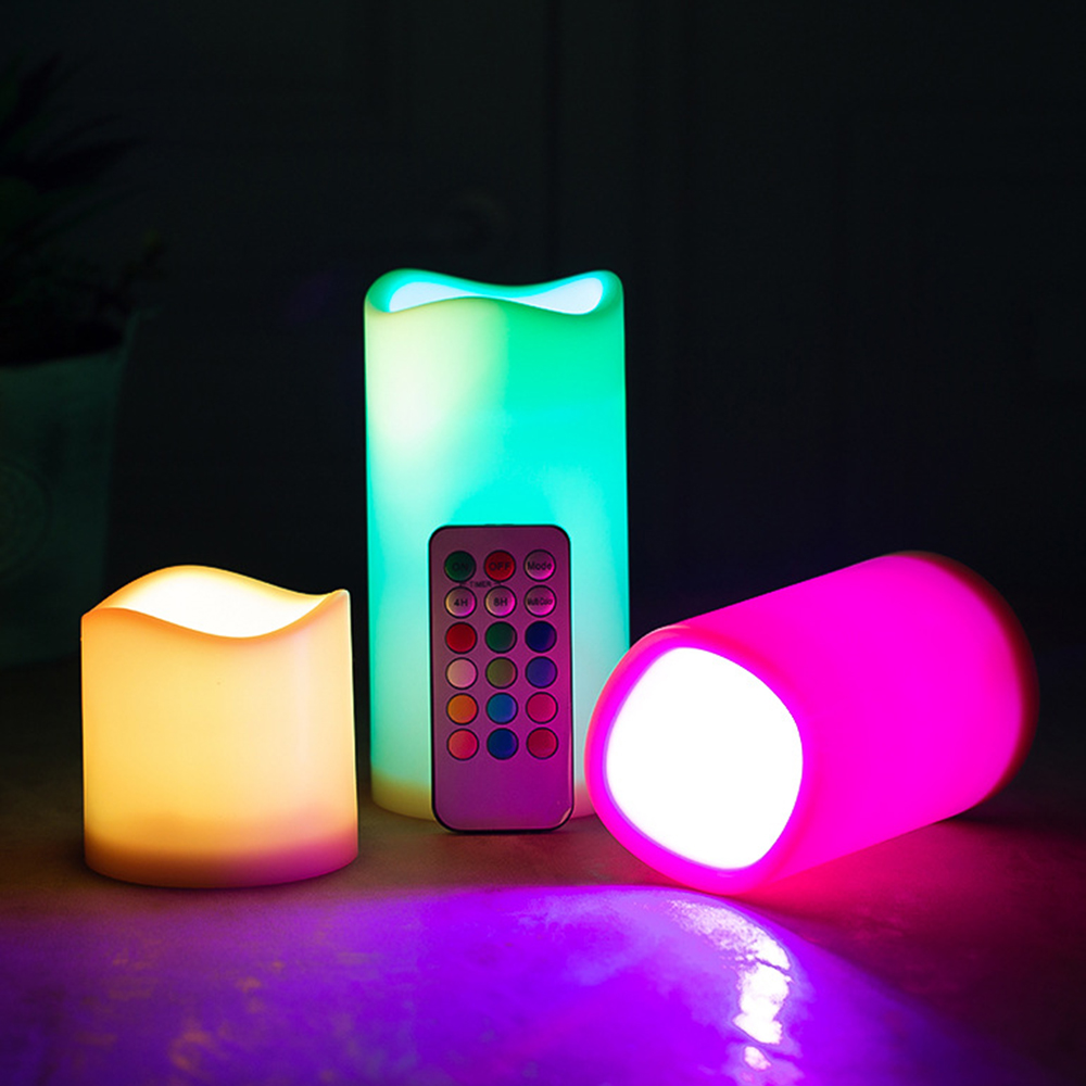 Набор из 3 светодиодных беспла – обзор и цена Holiday Candle Set
