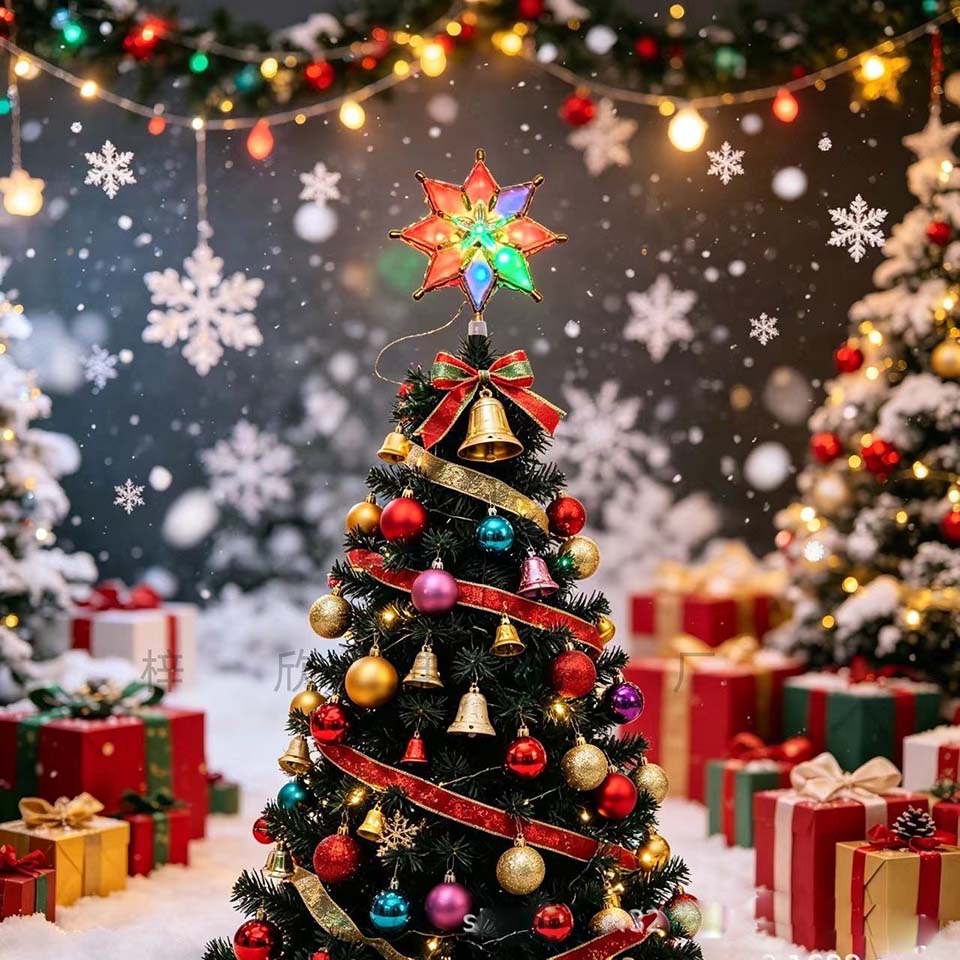Светодиодная гирлянда-звезда н – обзор и цена Star Tree Topper
