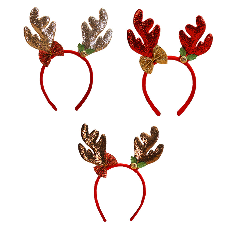 3 шт. рождественских ободков с – обзор и цена Reindeer Antlers Headband