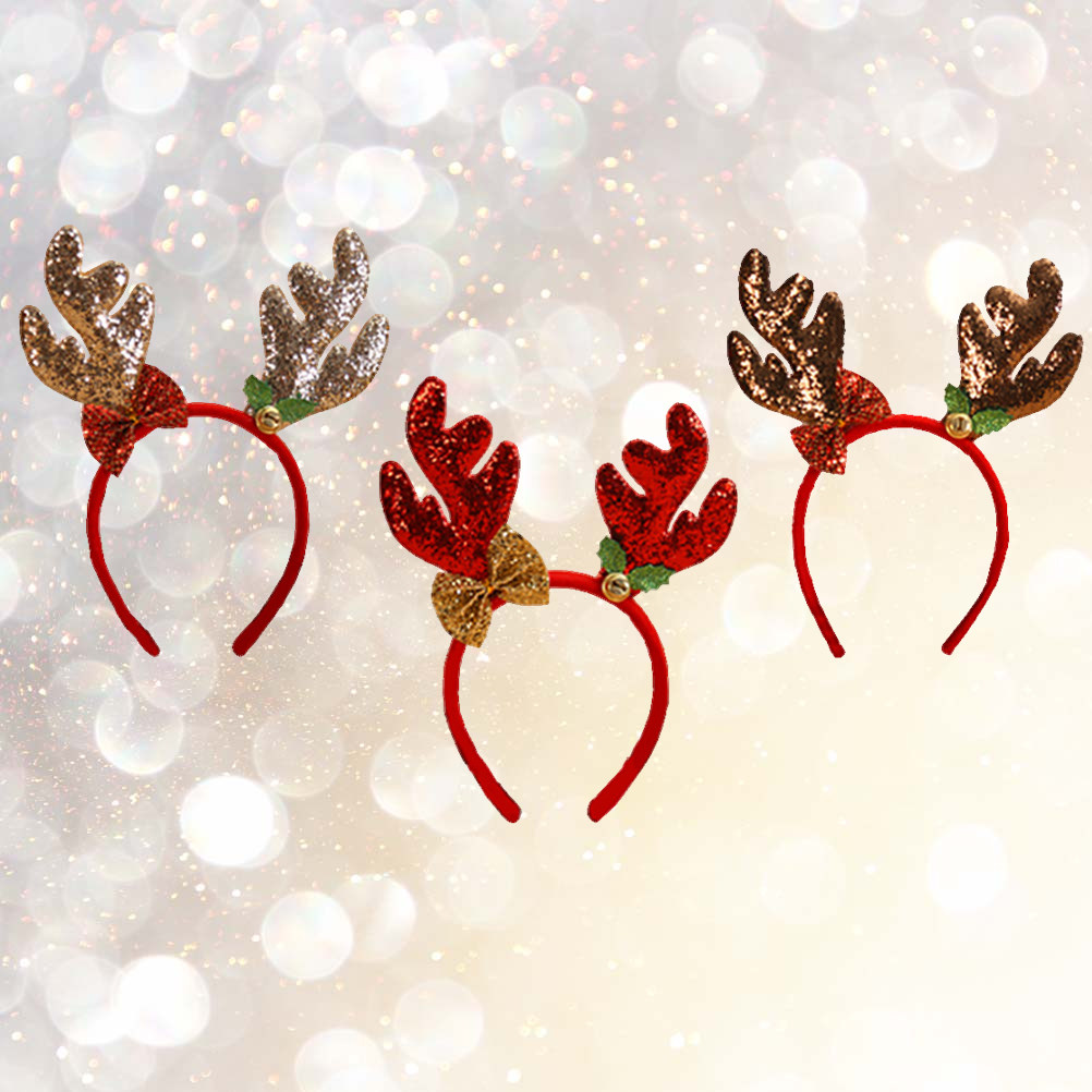 3 шт. рождественских ободков с – обзор и цена Reindeer Antlers Headband