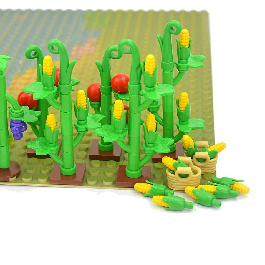 MOC Сад Ферма Кирпичи Кукуруза – обзор и цена Lego Set City