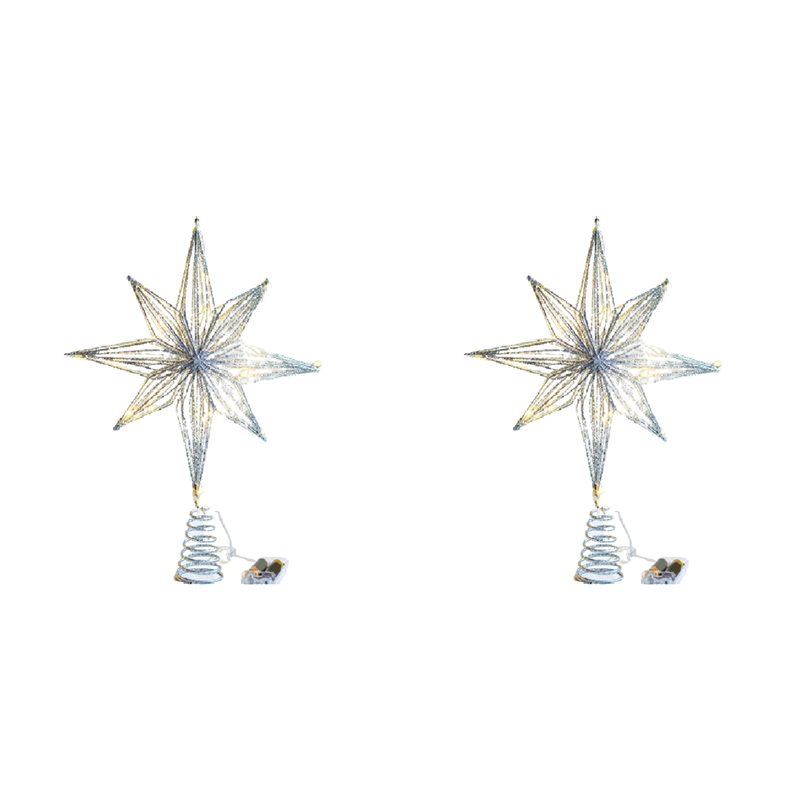 ABXF-2X Топперы для рождествен – обзор и цена Star Tree Topper