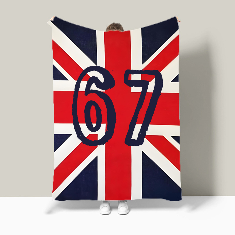 Флаг Юнион Джек, мем, номер «6 – обзор и цена Christmas Throw Blanket