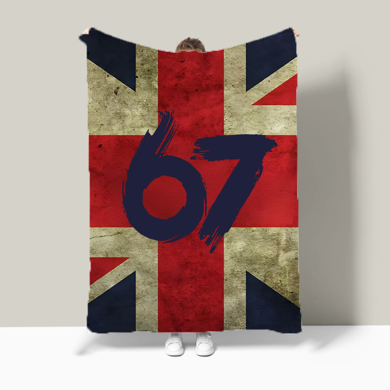 Флаг Юнион Джек, мем, номер «6 – обзор и цена Christmas Throw Blanket