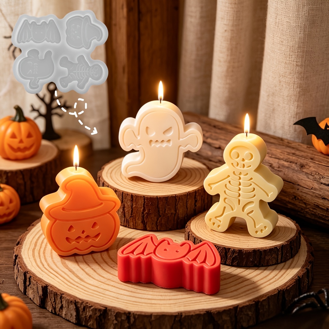 Набор силиконовых форм с 4 пол – обзор и цена Holiday Candle Set