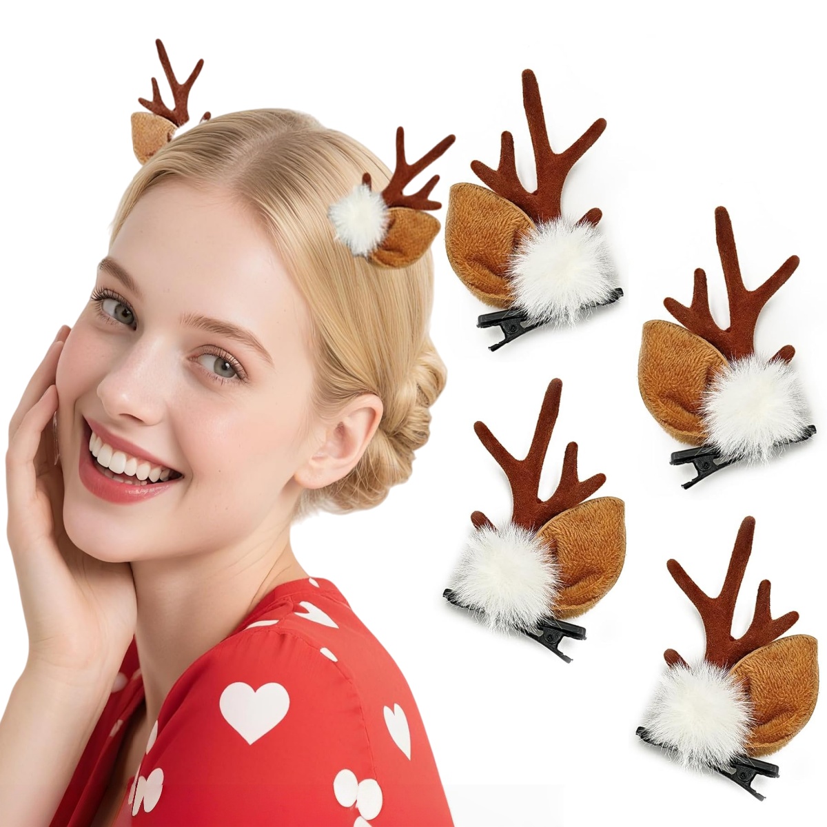 1/2 пары маленьких повязок на  – обзор и цена Reindeer Antlers Headband